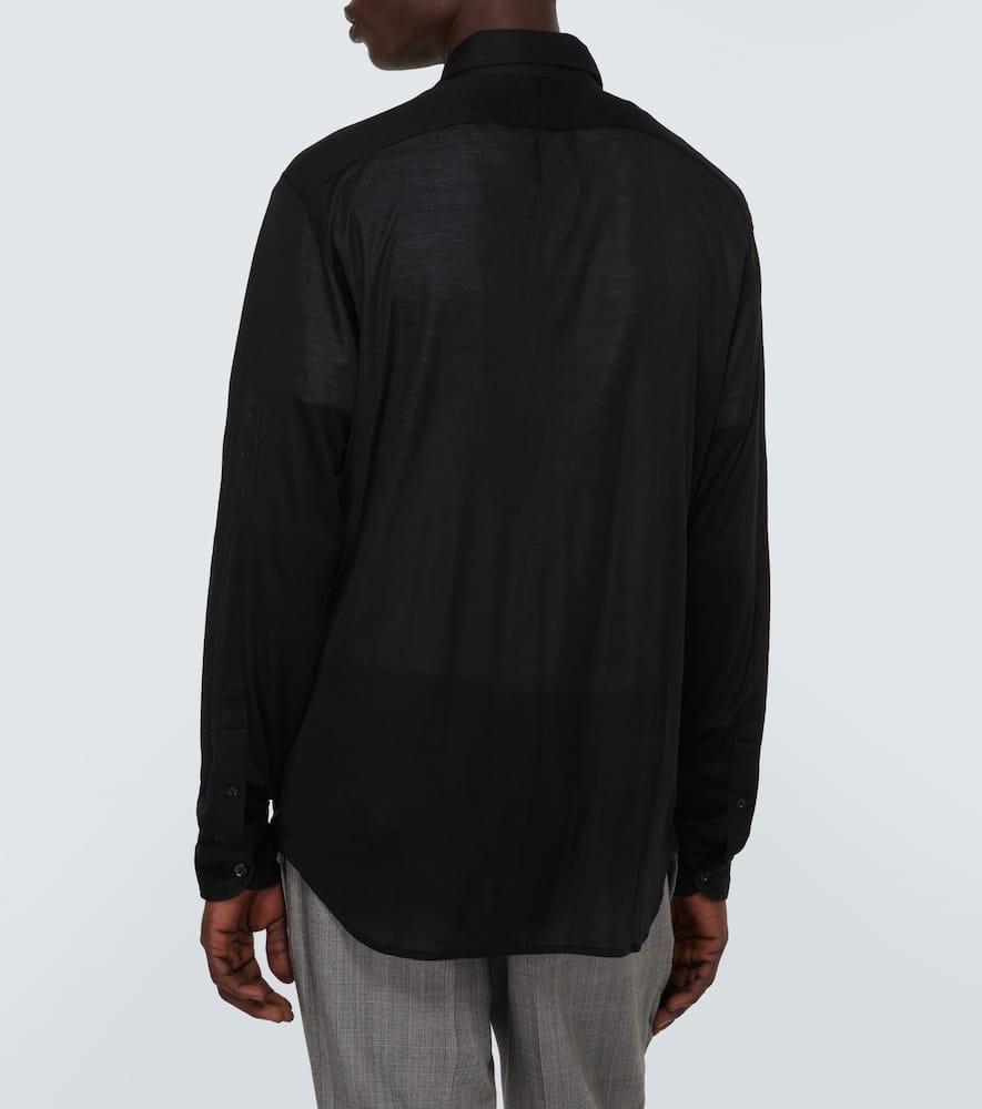 TOM FORD Silk Shirt In Black Product Image