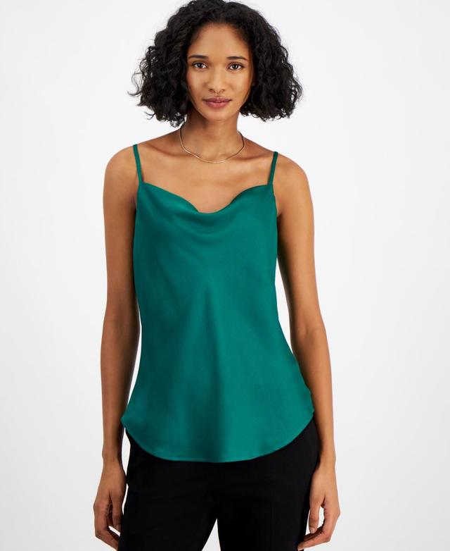 Bar Iii Womens Cowlneck Sleeveless Cami, Created for Macys Product Image