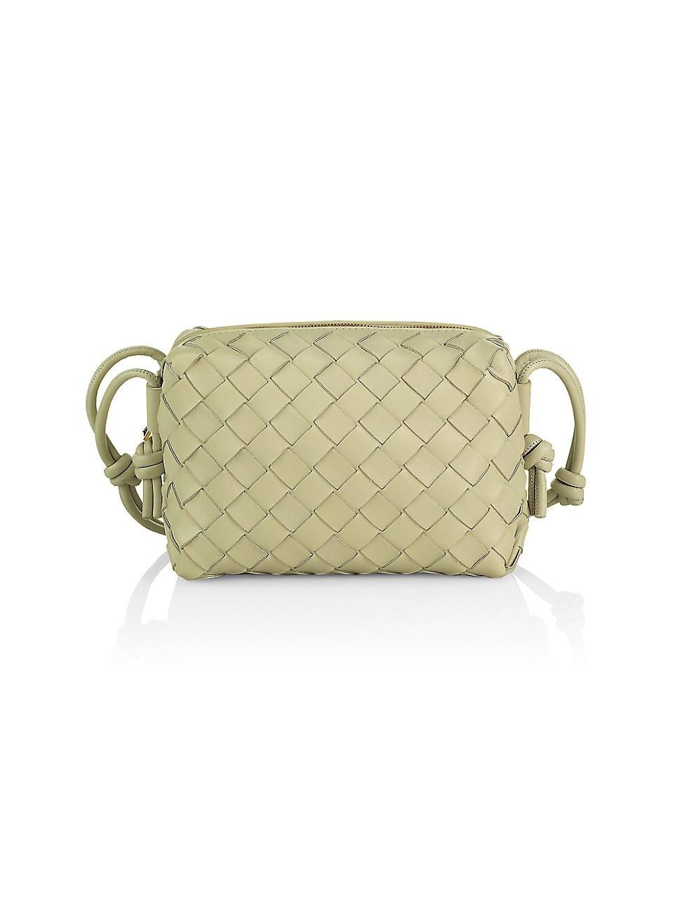 Bottega Veneta Small Intrecciato Leather Crossbody Bag Product Image