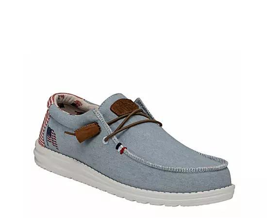 Heydude Mens Wally Americana Slip On Sneaker Product Image