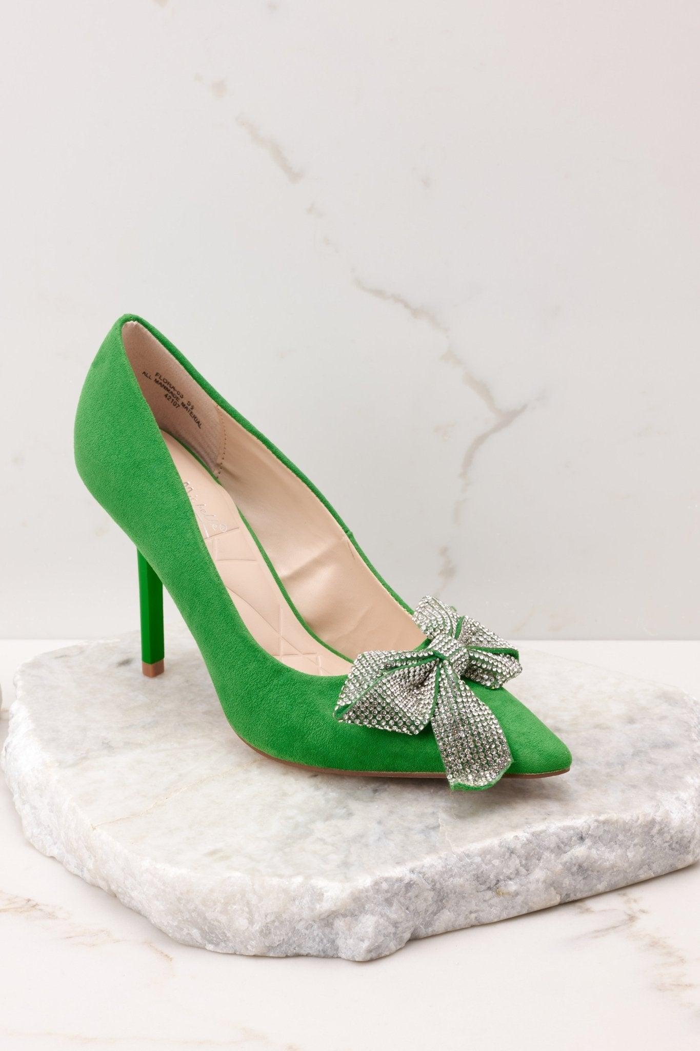 Marvel At These Green Heels Product Image