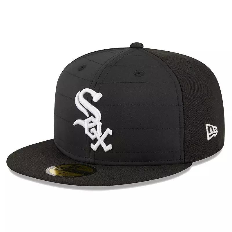 Mens New Era Chicago White Sox Quilt 59FIFTY Fitted Hat Product Image