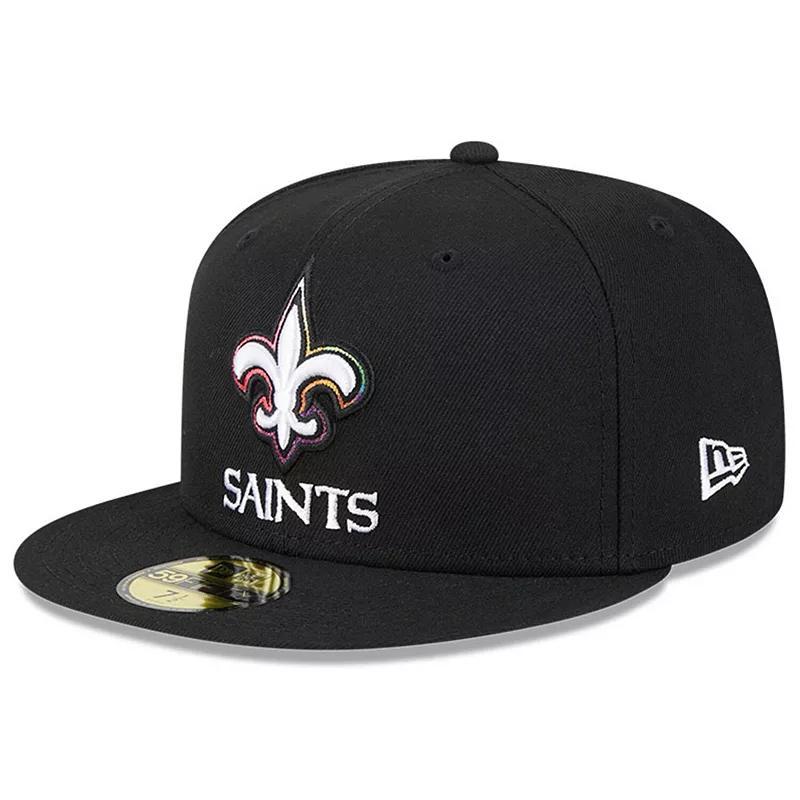 Mens New Era New Orleans Saints 2023 NFL Crucial Catch 59FIFTY Fitted Hat Product Image