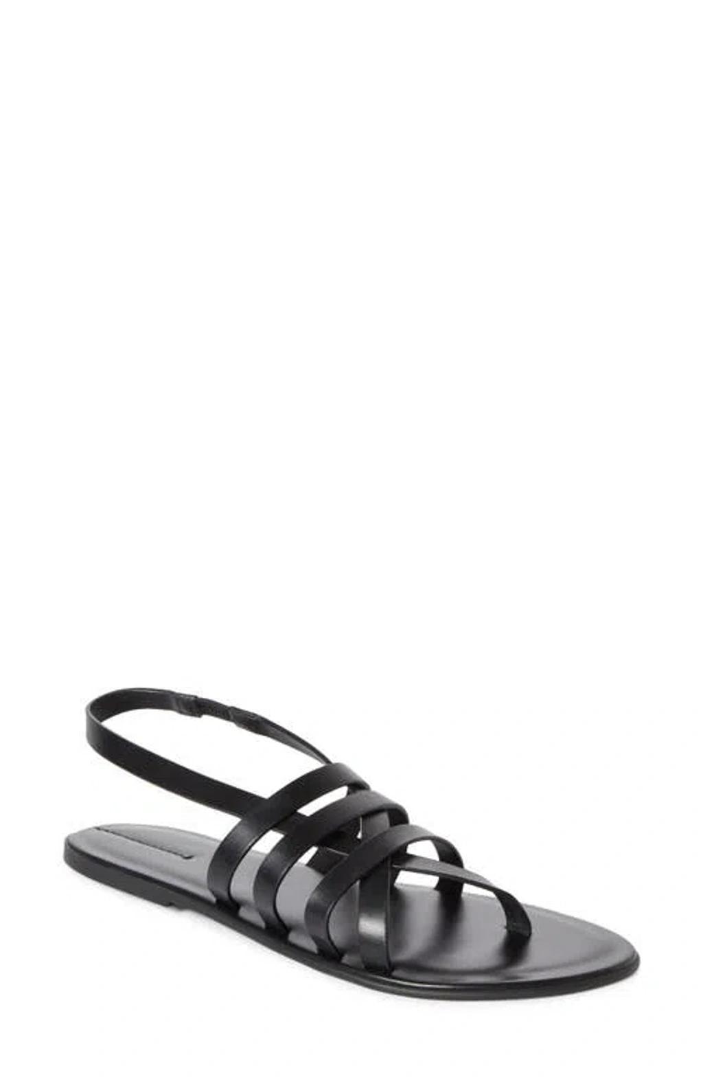 THE ROW Line Slingback Sandal In Brown product image