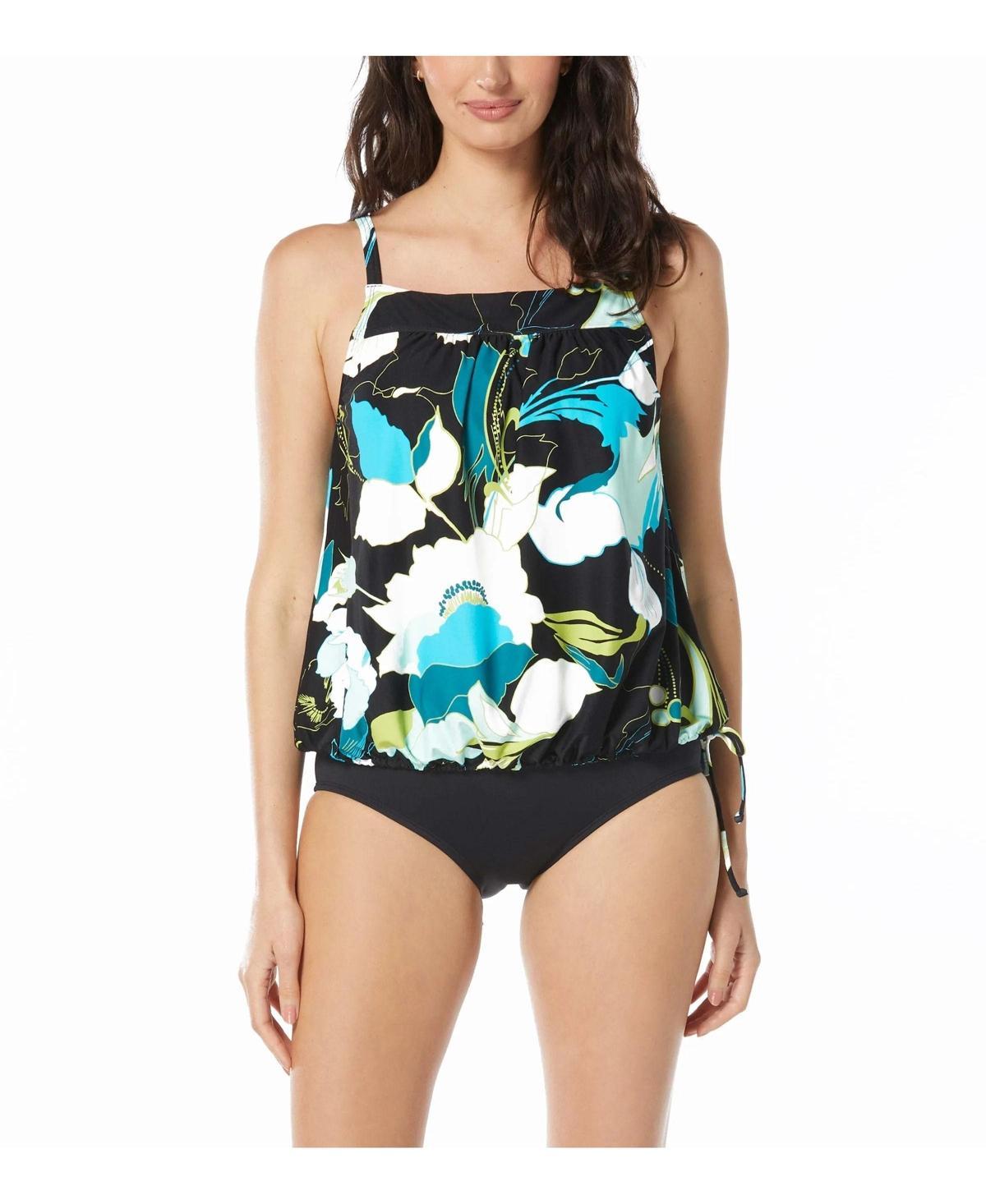 Beach House Womens Swim Audrey Adjustable Printed Tankini Top Product Image