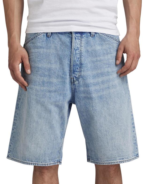 G-Star Raw Mens Relaxed Fit Sun Faded Denim Shorts Product Image