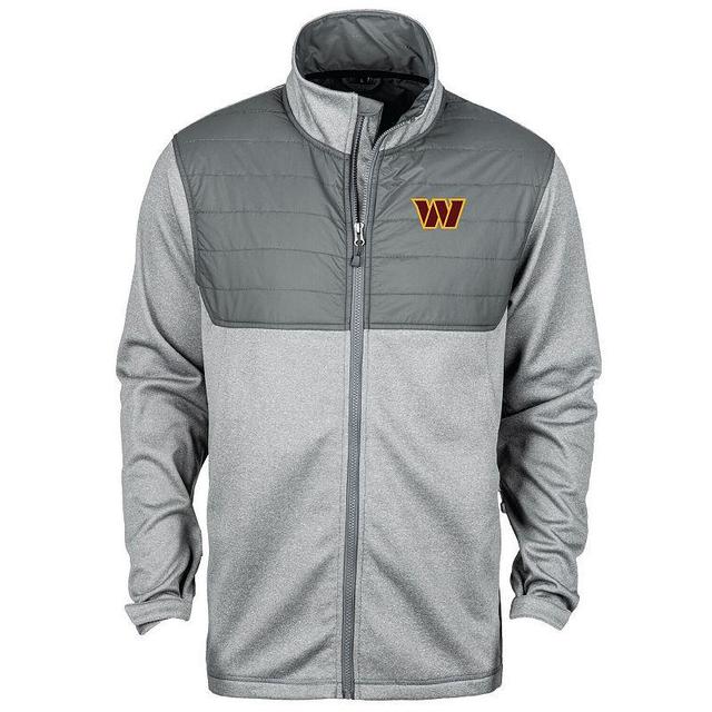 Mens Dunbrooke Heather Charcoal Washington Commanders Explorer Tech Full-Zip Jacket Product Image