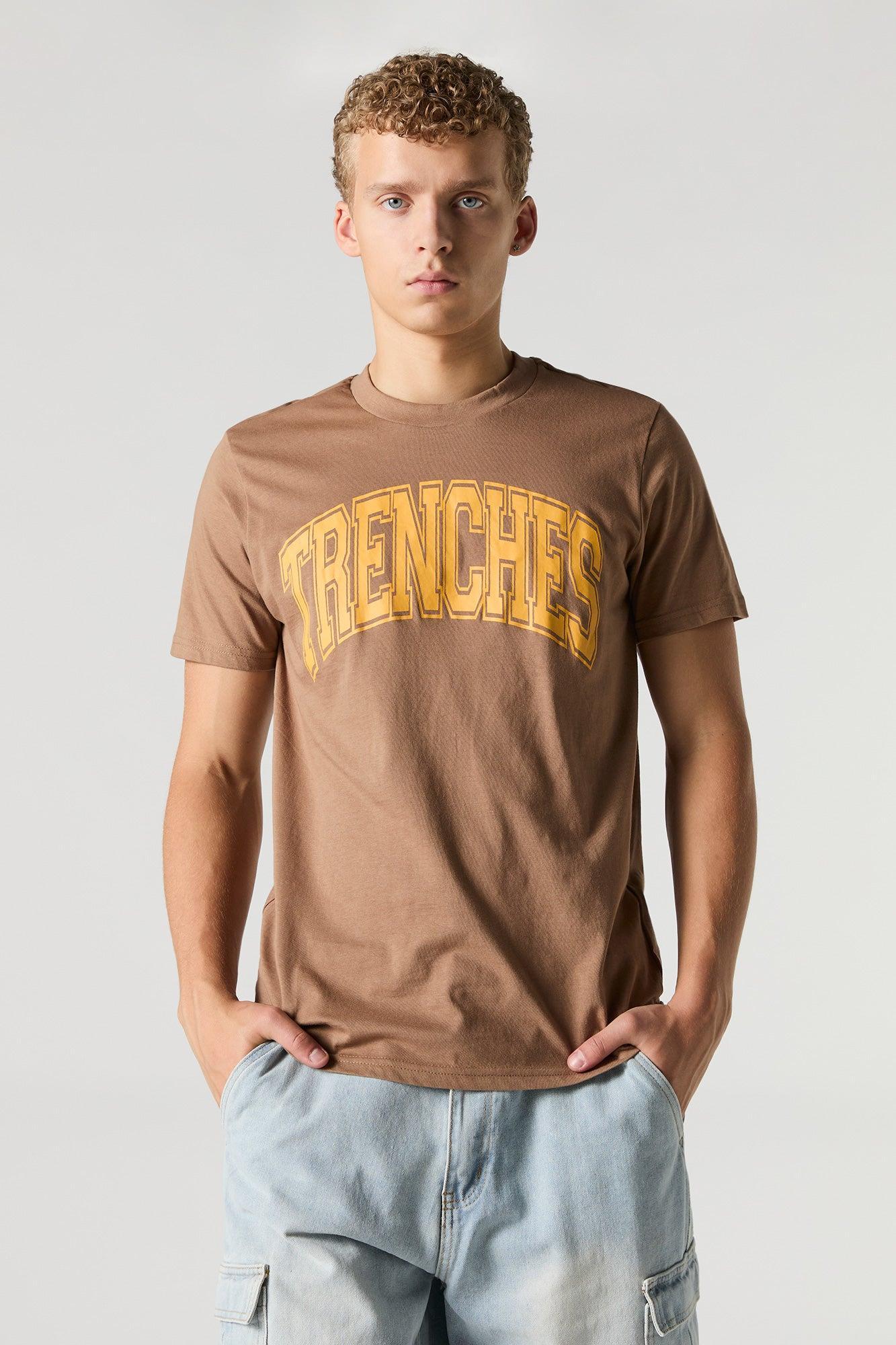 Trenches Graphic T-Shirt Male Product Image