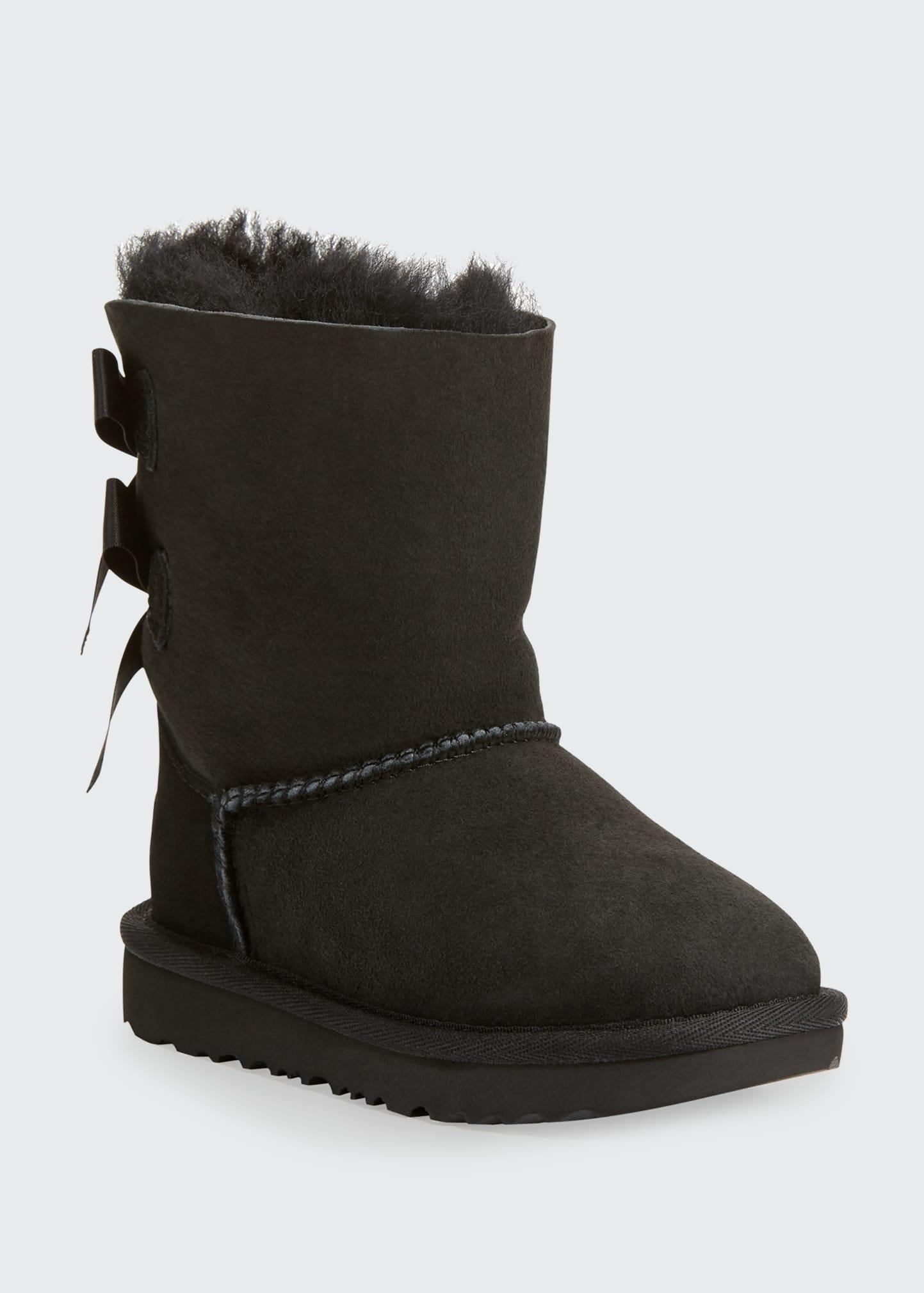 Bailey Bow Ii Genuine Shearling Boot In Black Product Image