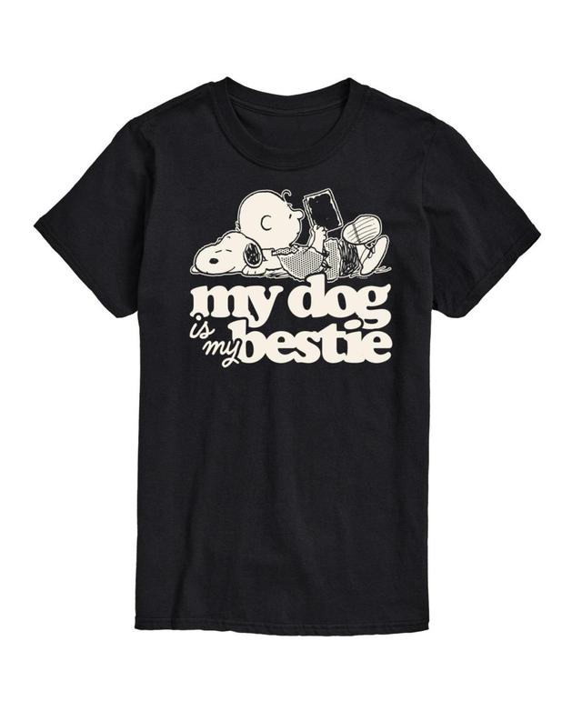 Hybrid Apparel Peanuts Dog Mens Short Sleeve Tee Product Image