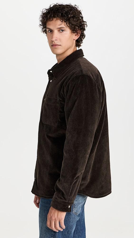 John Elliott Corduroy Padded Overshirt | Shopbop Product Image