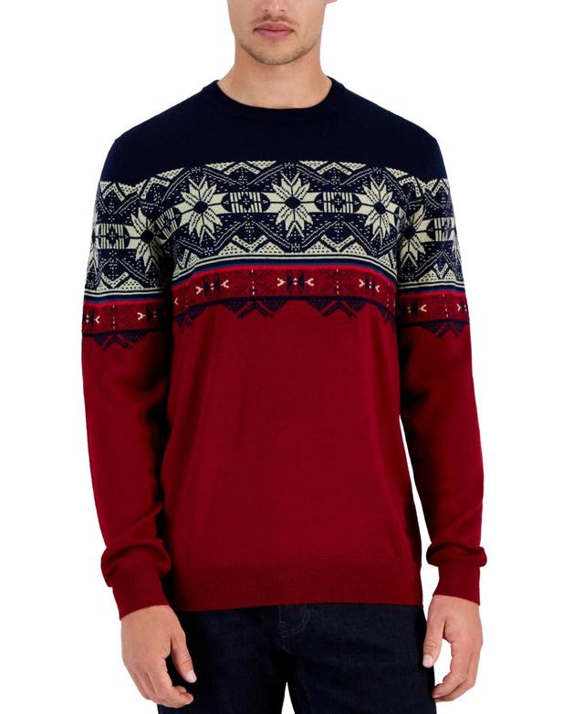 Club Room Mens Merino Genn Fair Isle Sweater, Created for Macys Product Image