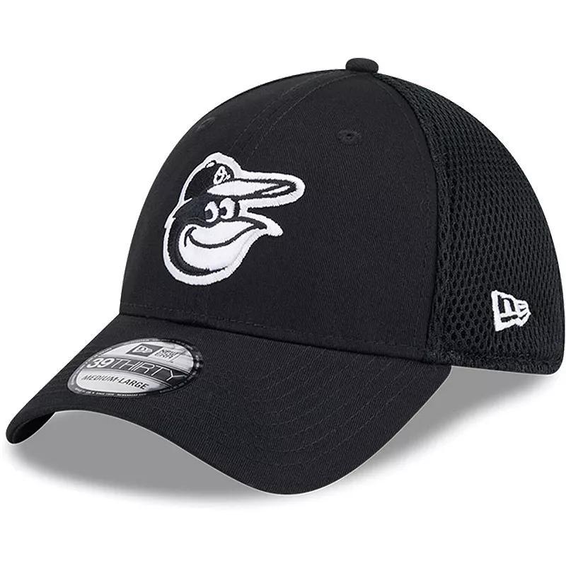 Mens New Era Baltimore Orioles Evergreen & White Neo 39THIRTY Flex Hat Product Image