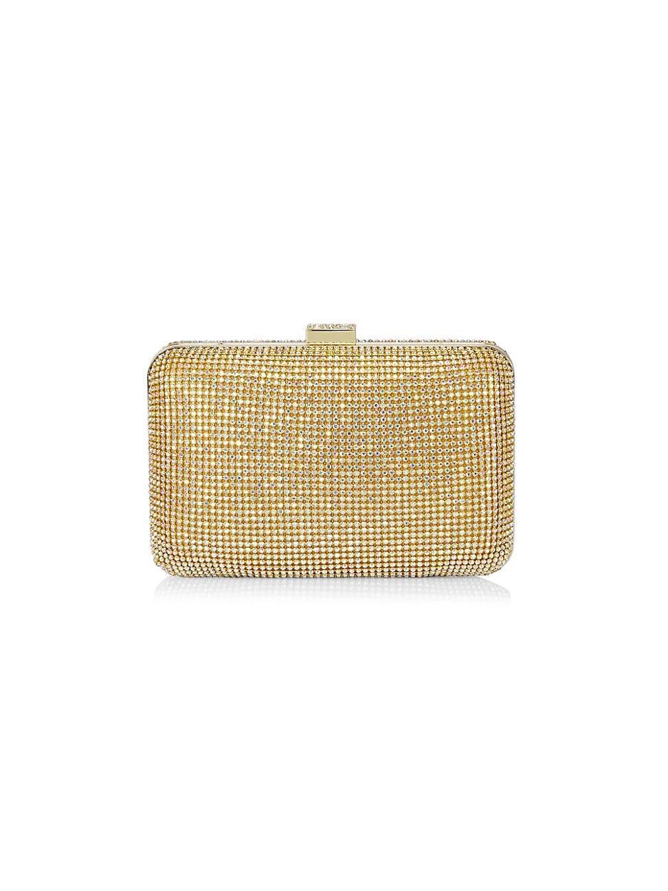 Womens Crystal Yves Clutch Product Image