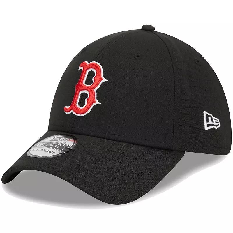 Mens New Era Boston Red Sox Logo 39THIRTY Flex Hat Product Image