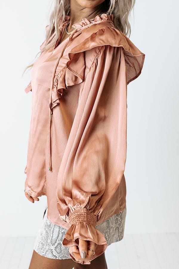 Grand Avenue Shift Top In Light Rustic Rose Product Image