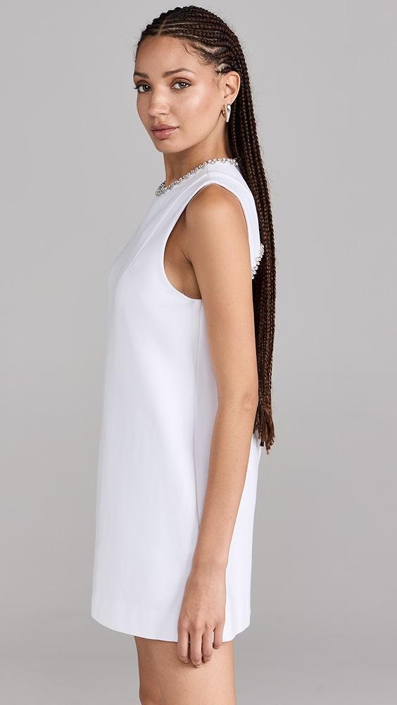 AREA Crystal Heart Back Dress | Shopbop Product Image