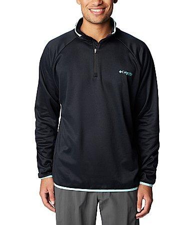 Columbia Mens PFG Terminal Fleece Quarter Zip Pullover- Product Image