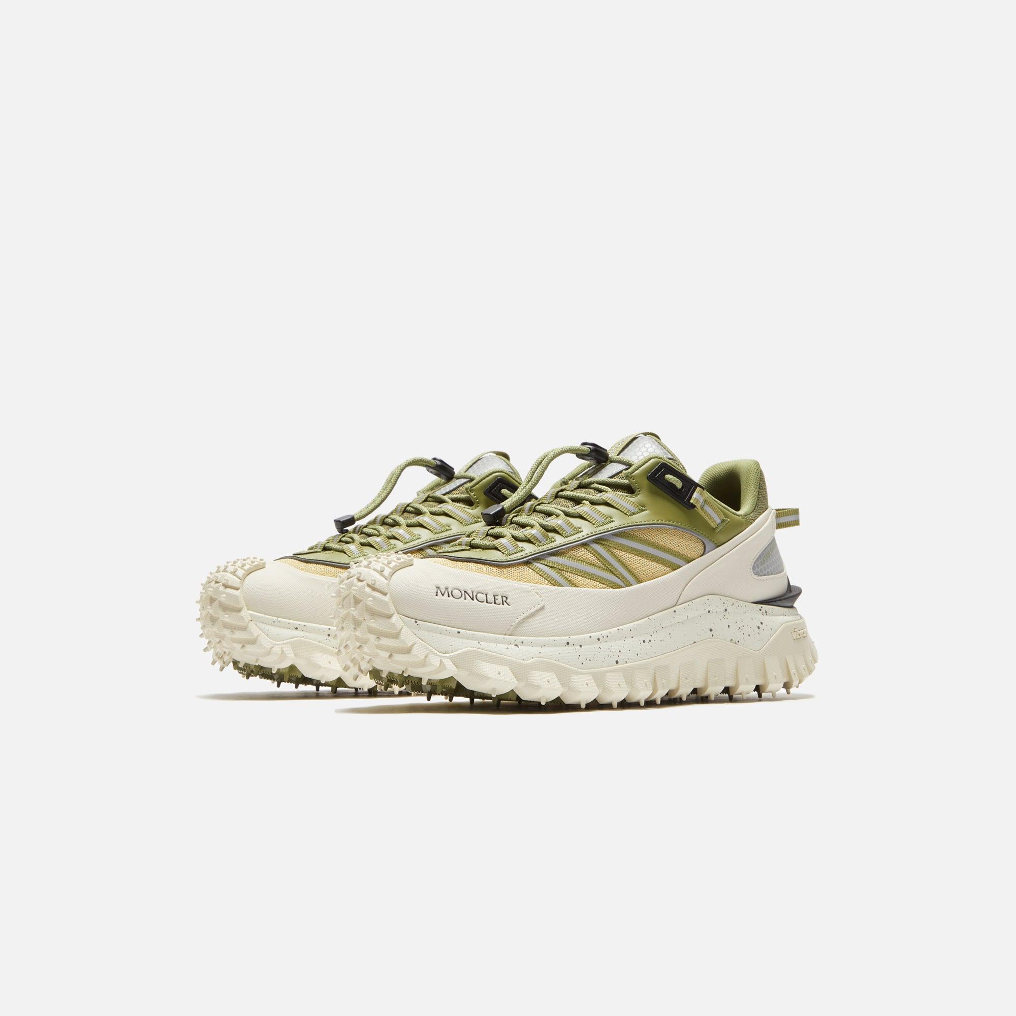 Moncler Trailgrip Low Top Sneakers - Green Male Product Image