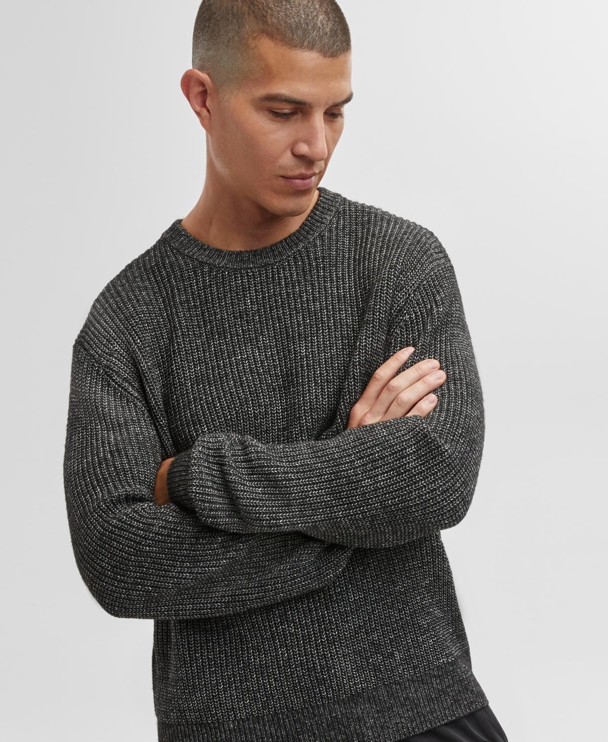 Mode of One Mens Long-Sleeve Relaxed Crewneck Sweater, Created for Macys Product Image