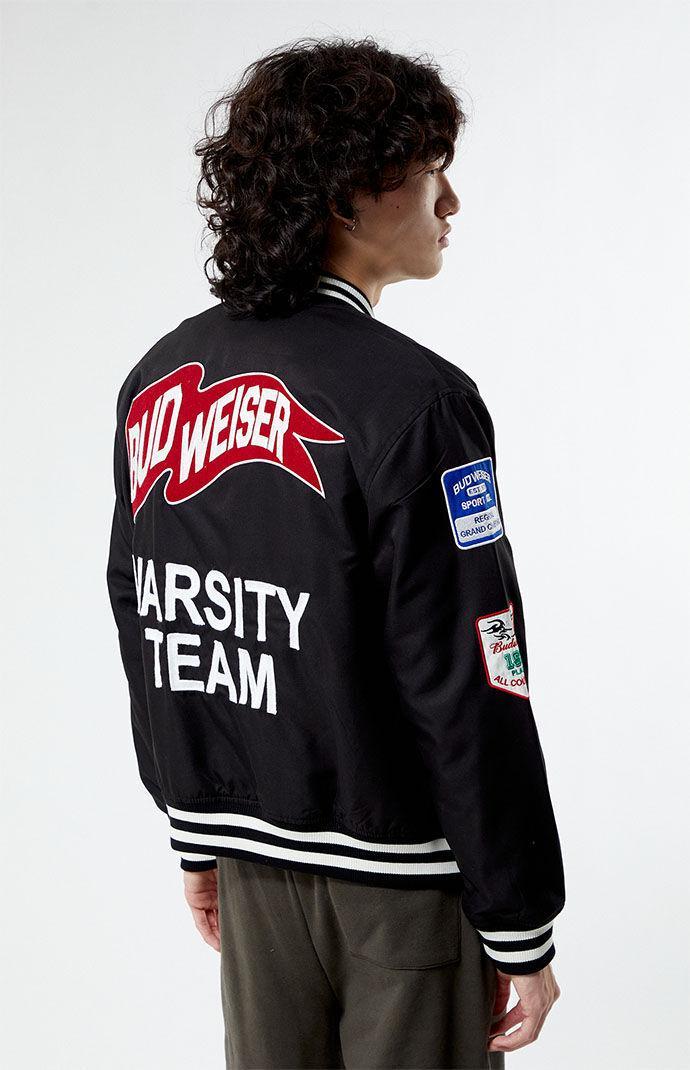 Budweiser Men's By PacSun Varsity Team Jacket Product Image