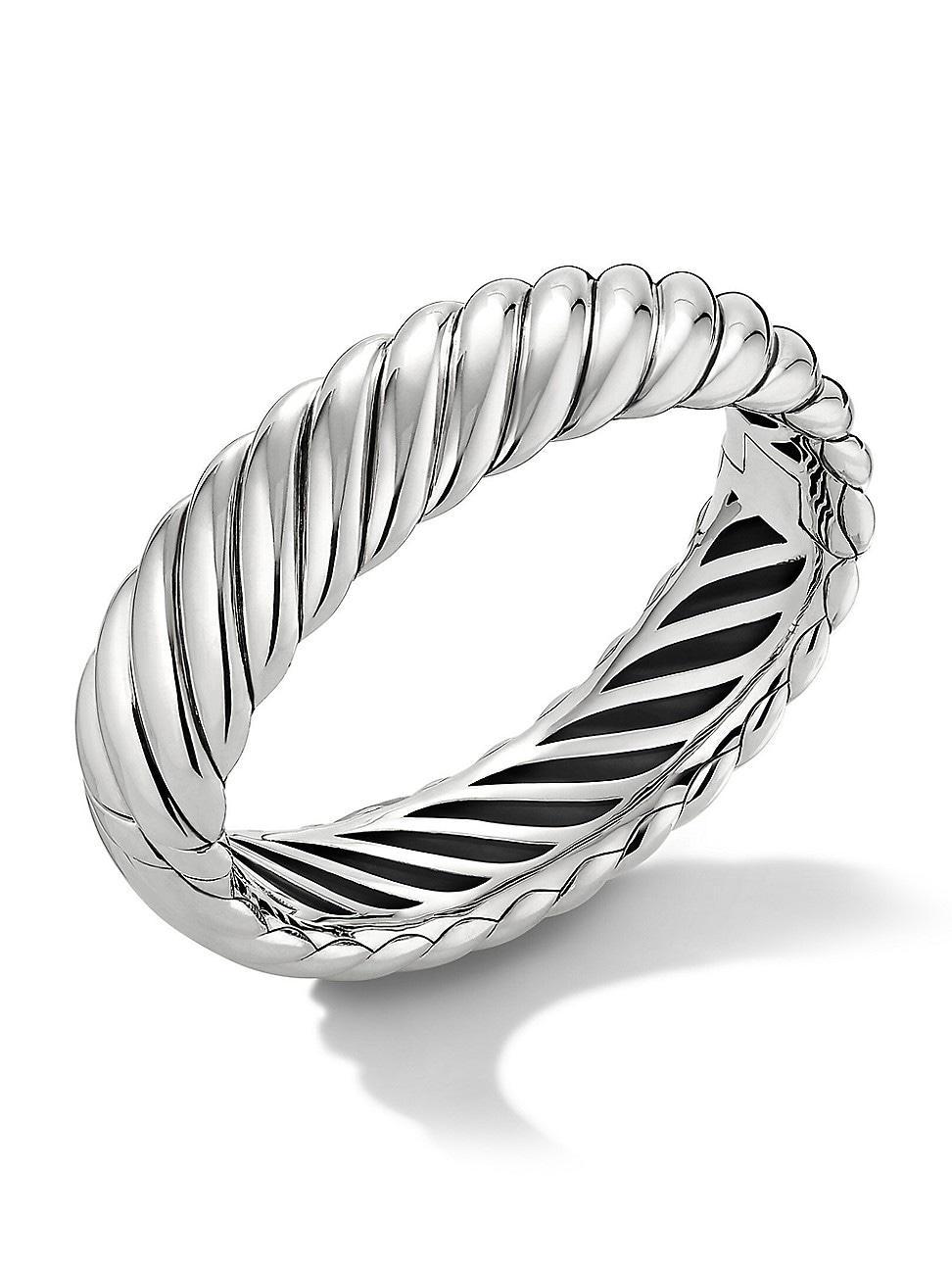 Womens Sculpted Cable Bracelet Product Image