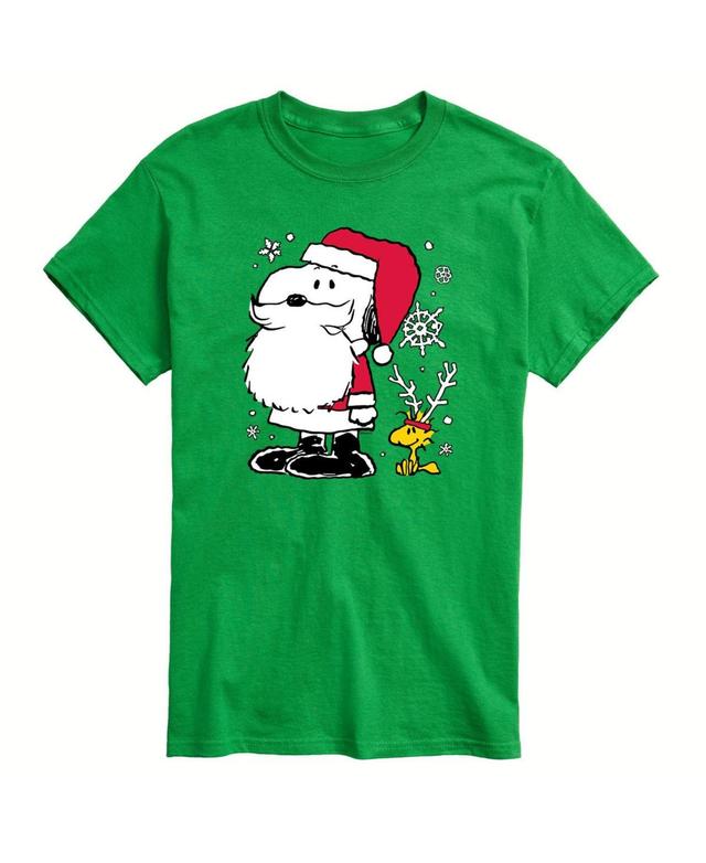 Mens Peanuts Snoopy Santa Reindeer Tee Product Image