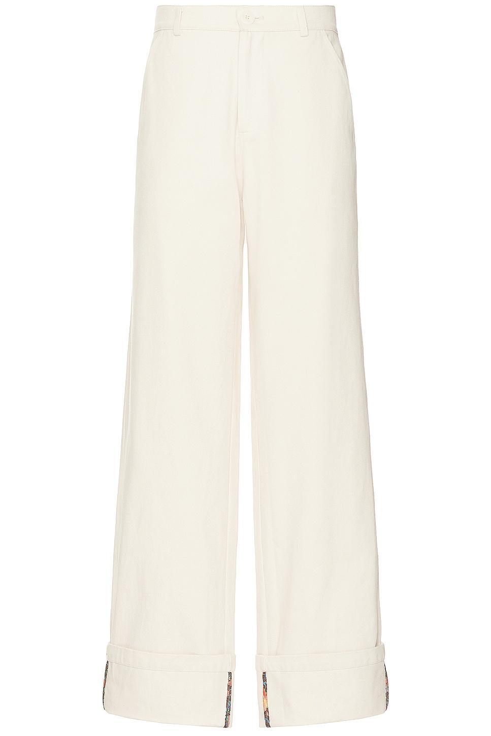 SIEDRES Anderson Pant in Ivory Product Image