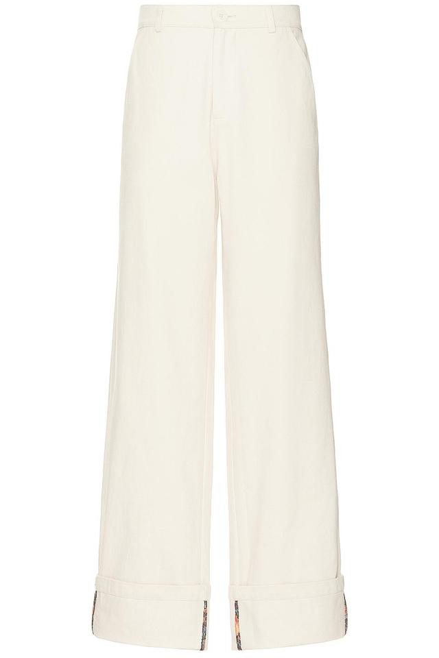 SIEDRES Anderson Pant in Ivory Product Image