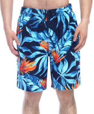 Rokka&Rolla Mens 8 Mesh Lined Swim Trunks, up to Size 2XL Product Image