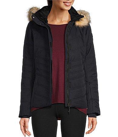 Obermeyer Tuscany II HydroBlock Long Sleeve Faux Fur Trim Hooded Jacket Product Image