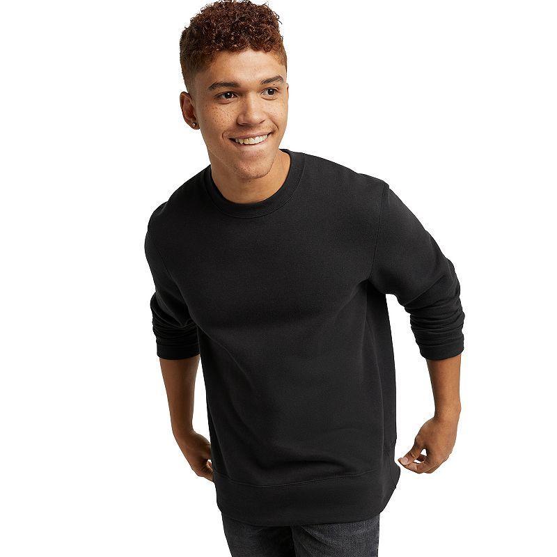 Mens Hanes Originals Sweatshirt Black Product Image