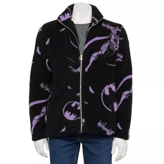 Mens Allover Print Sherpa Jacket Product Image