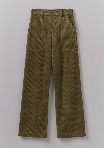 Annie Organic Cord Full Length Pants | Barley product image