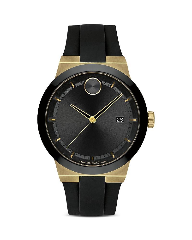 Movado Bold Mens Black Swiss Quartz Fusion Watch Product Image