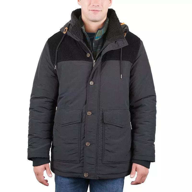 Mens Mountain and Isles Parka with Corduroy Combo Yoke Product Image