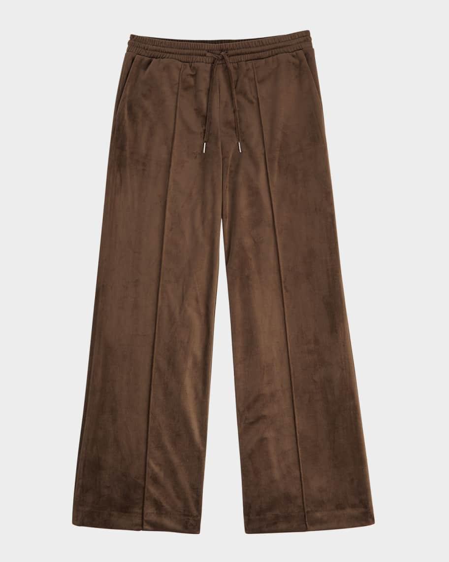 Mens Anthony Velvet Baggy Trousers Product Image