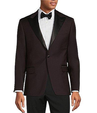 Tre Vero Modern Fit Peak Lapel Tuxedo Jacket Product Image