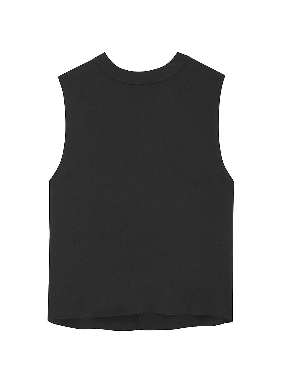 Womens Tank Top In Silk Satin product image