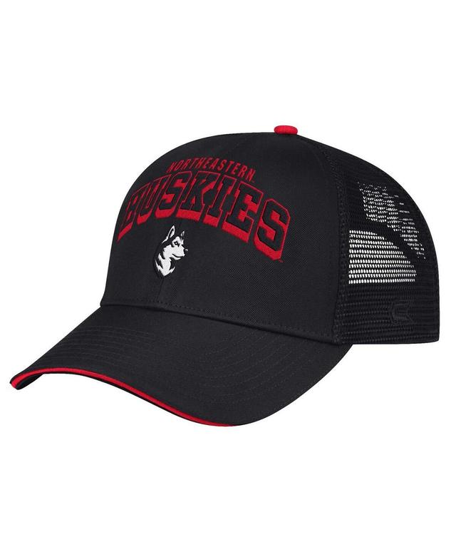 Colosseum Mens Black Northeastern Huskies Wyatt Adjustable Hat Product Image