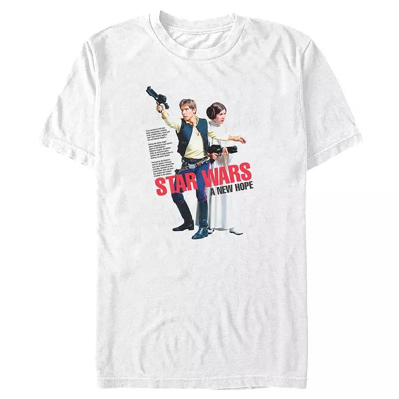 Big & Tall Star Wars A New Hope Power Duo Graphic Tee, Mens Product Image