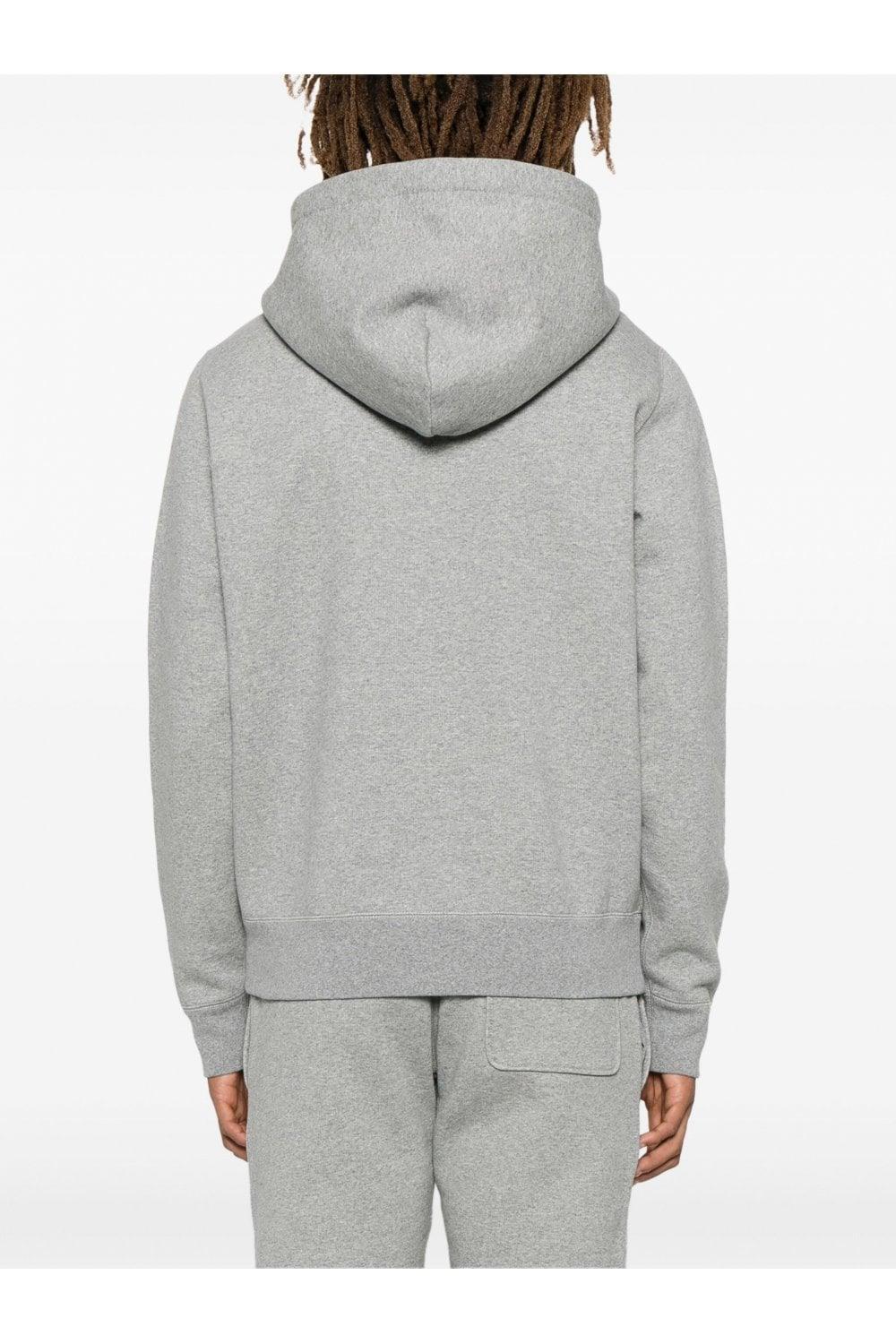 Logo-patch Hoodie In Grey Product Image