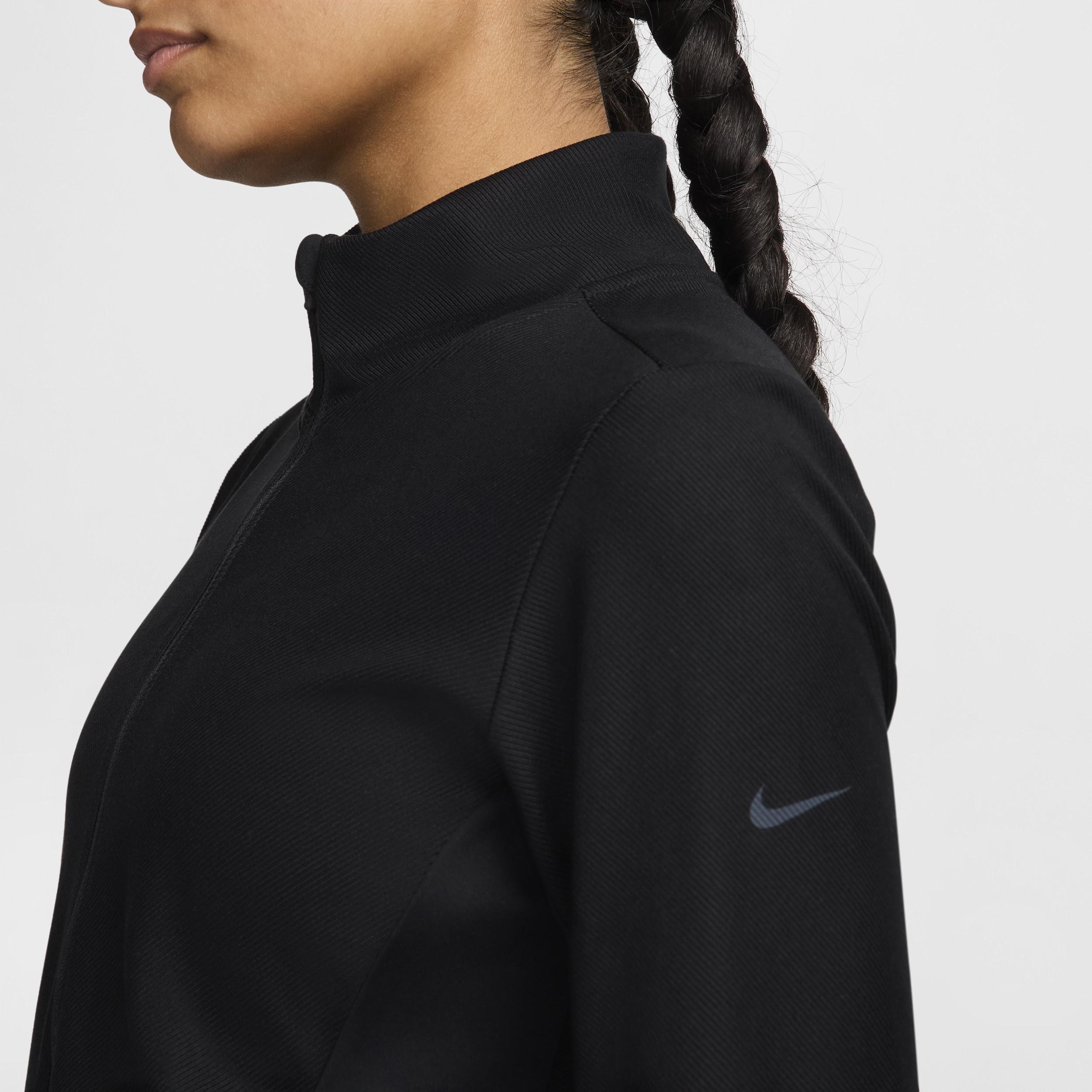 Nike One Rib Women's Dri-FIT Full-Zip Mid Layer Product Image