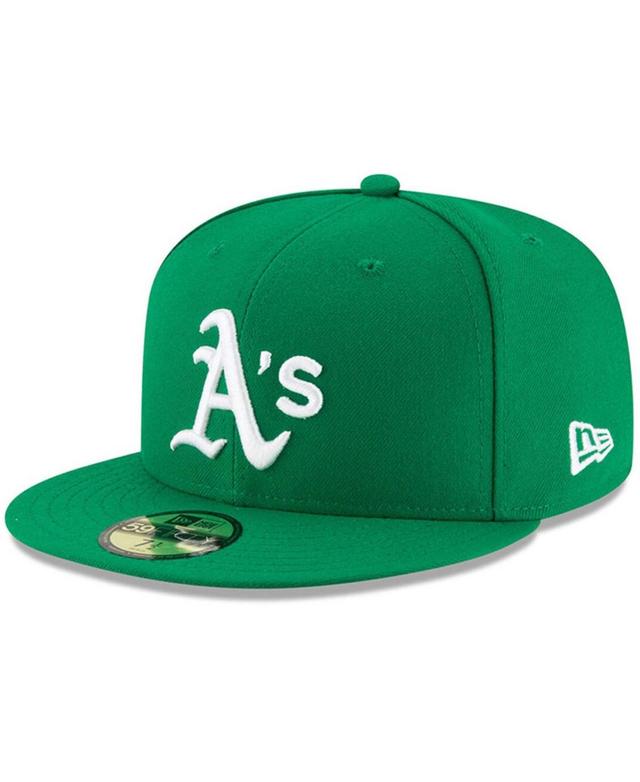 New Era Mens Oakland Athletics New Era AS 59Fifty NWE Authentic Collection On Field - Mens Product Image