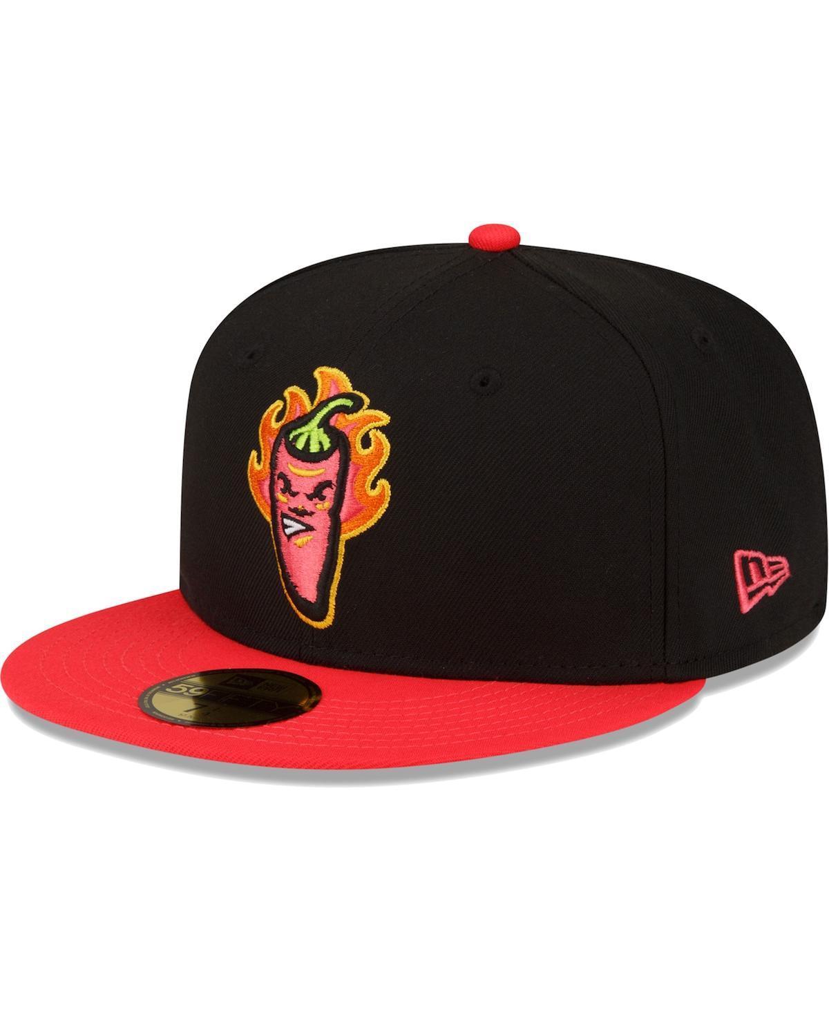 Mens New Era Black Lake County Captains Copa De La Diversion 59FIFTY Fitted Hat Product Image