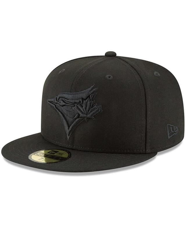 Mens Black Oakland Athletics Primary Logo Basic 59FIFTY Fitted Hat Product Image