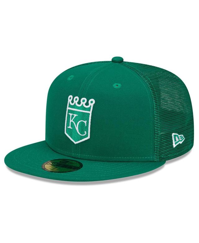 Mens Green Kansas City Royals 2022 St. Patricks Day On-Field 59Fifty Fitted Hat Product Image