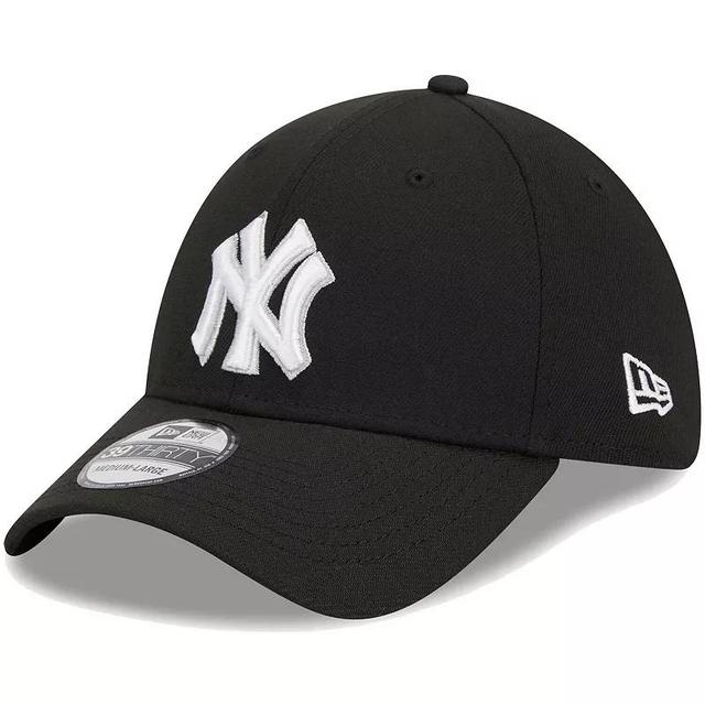 Mens New Era New York Yankees Logo 39THIRTY Flex Hat Product Image