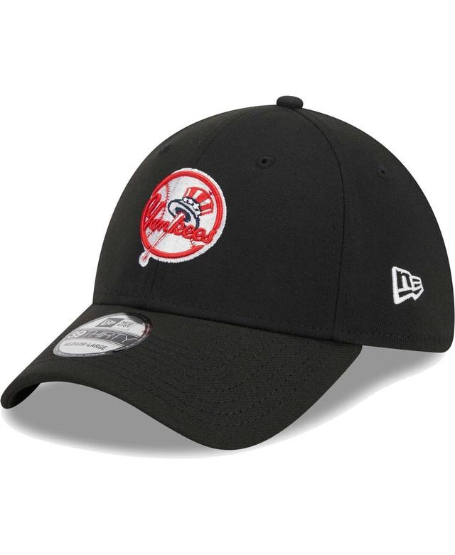 Mens New Era New York Yankees Logo 39THIRTY Flex Hat Product Image