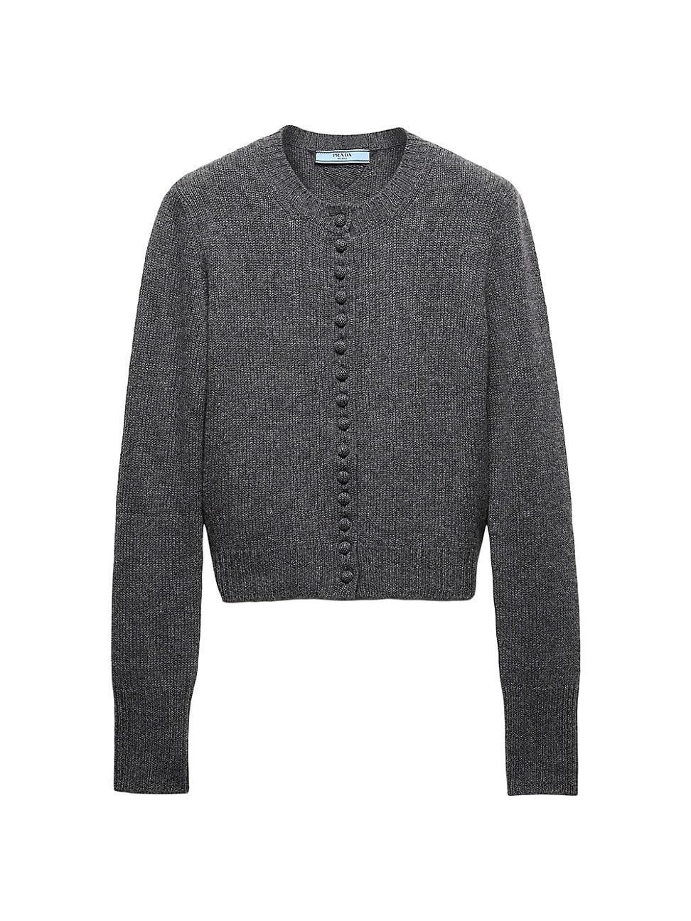 Womens Cashmere Cardigan Product Image